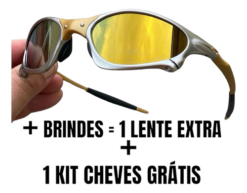 Oculos De Sol Penny 24k Metal Juliet Ruby +lente +kit Chavee