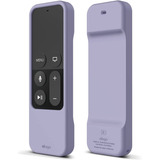 Funda Para Control Apple Tv Siri 4th/5th Gen Gris Lavanda