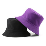 Bucket Hat Doble Vista Gorro Pescador De Colores