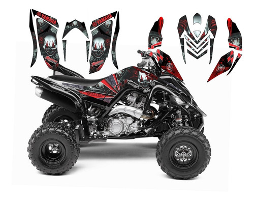 Personalizacion Bombardier, Yamaha Raptor Sticker Calcas