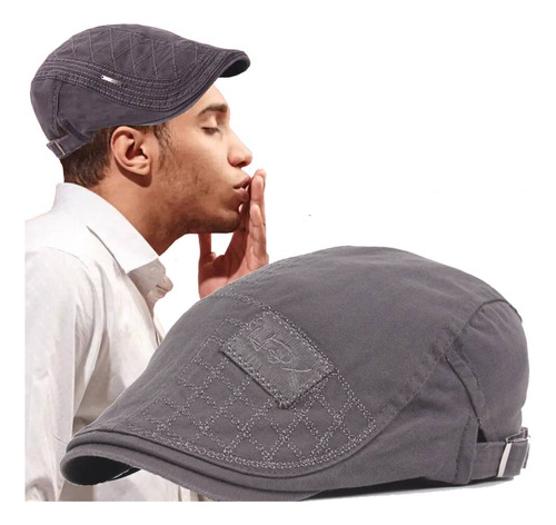 Gorros Y Sombreros Boina Con Visera Plana Masculino Hombre