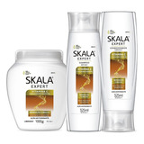 Skala Kit Reparação Vitamina C+colágeno Vegetal 3 Passos