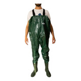 Wader Redfish Pesca Pvc Impermeable + Botas Termo Sellada