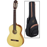 Ortega R121l Guitarra Clasica Para Zurdo Escala 650 + Funda