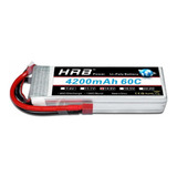 Bateria Lipo Hrb 4s 14.8v 4200mah 60c Pack Con T Plug Para R