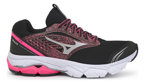 Tênis Feminino Mizuno Nirvana Couro Academia Corrida Treino