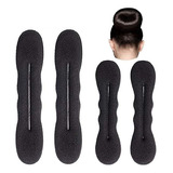 4 Pieces Bun Shaper For Buns Ladies Hair Accessory Set
