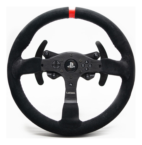 Volante Lotse Thrustmaster T300 Simulador Vermelho Camurça