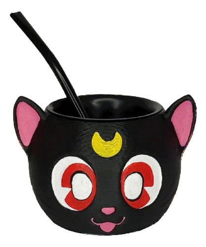 Mate Luna Sailor Moon Nost3rd + Bombilla