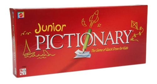 Pictionary Junior Juego De Mesa Mattel Original Ruibal Lelab