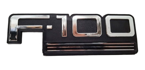 Emblema Insignia Palabra F-100 Para Ford F-100 96/98