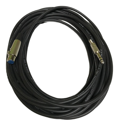 Cable Para Audio Balanceado Stereo Plug A Canon Hembra 3 Mts