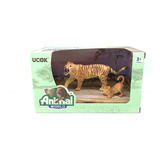 Set Animales De La Selva Tigre Pack X 2