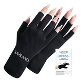 Saviland Guantes Uv Para Unas, Guantes Uv Profesionales De A