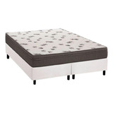 Cama Box Queen: Colchão D45 Ortobom Light Saúde+base Crc Cou