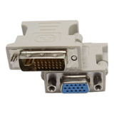 Kit 50 Pç Adaptador Dvi 24+5 Pinos Macho Para Vga Femea