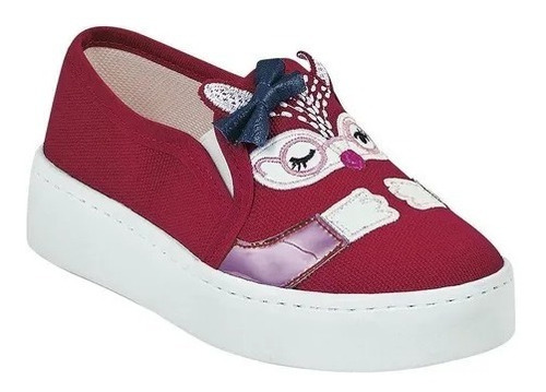 Tenis Casual Niña Bebe, Diseño Buho 12510