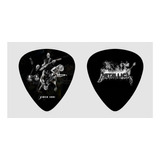 Kit 6 Palhetas Exclusiva Metallica Sortidas Para Violão