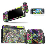 Skin Adesivo Protetor Nintendo Switch + Película Splatoon