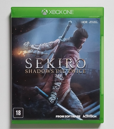Sekiro Shadows Die Twice Xbox One Mídia Física Impecável 