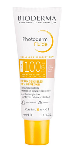 Photoderm Max 100 Fluide - Bioderma Muy Claro