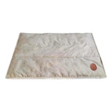 Cobertor Manta Edredom Suede Carapinha Para Cachorro M 82x62 Cor Bege