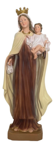 Estatua Virgen Del Carmen Figura Religiosa 