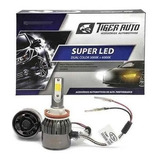 Super Led Duas Cores 3000k/6000k Farol Milha Vw Gol G4 H3