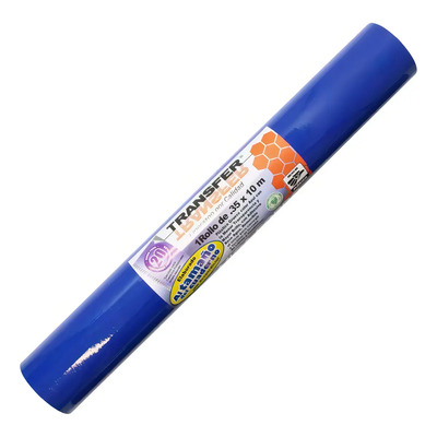 Papel Contac Decorativo Transfer Azul Fuerte Mica Brillante 35cm x 10m | MercadoLibre