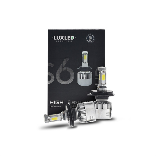 Kit Cree Led H1 H3 H4 H7 H11 H16 Hb4 9006 S6 High + Led T10