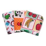 Limpiones Cocina Estampado Toalla Set X 6