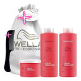 Promo Wella Brillance Shampoo + Acondi - - mL a $72