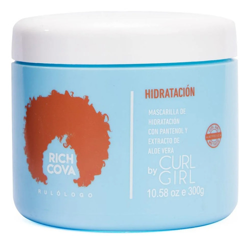 Curl Girl Mascarilla De Hidratación Rich Cova X 300 Grs