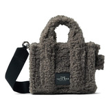 The Micro Teddy Tote, Gris