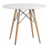 Mesa Eames Tapa Blanca 0,80 