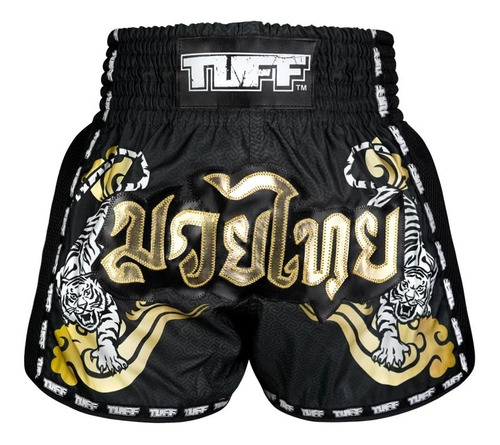 Short De Muay Thai Tuff Msc120-blk