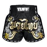 Short De Muay Thai Tuff Msc120-blk