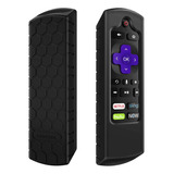 Funda Protectora P/ Control Remoto Casebot, Para Roku, Negro