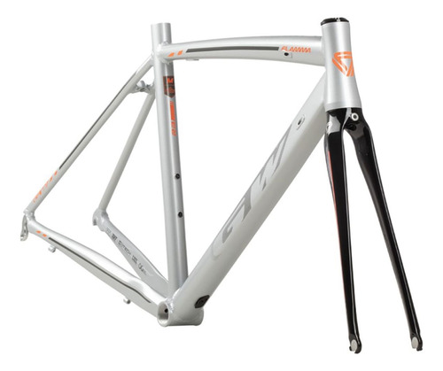 Bicicleta Ruta Gw Flamma Grupo Sora 9 Vel Gris/naranja