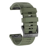 Manilla De Silicona Para Garmin Verde 26 Mm