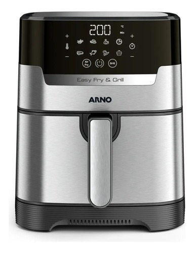 Airfry Arno Air Plus Expert E Grill Digital 4,2l Inox Ufe2