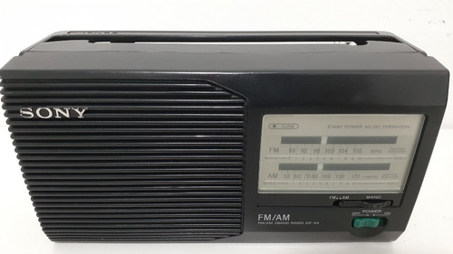 Radio Am-fm Sony Icf-24