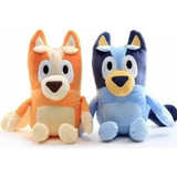 2 Bluey Familia Bluey Bingo Hermano Hermana Muñeco Peluche