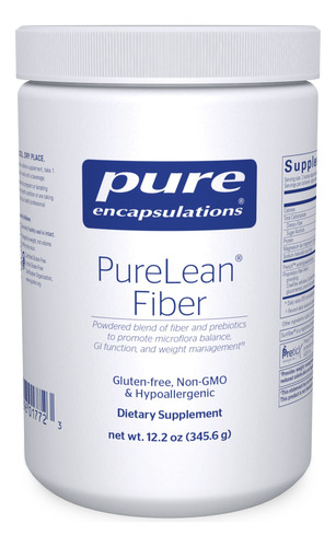 Pure Encapsulations Purelean Fiber | Mezcla En Polvo De Fib.