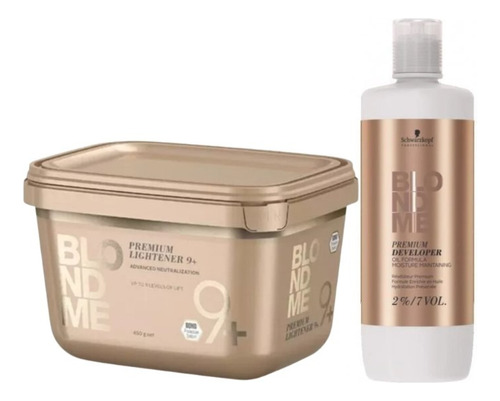 Decolorante Blond Me + Oxigenta - g a $394