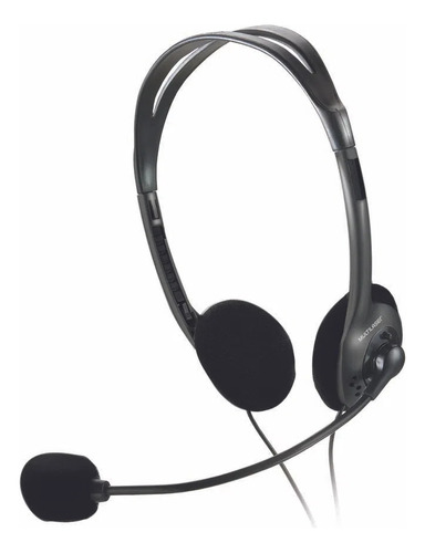 Fone De Ouvido Multilaser Headset Stereo Preto P2 - Ph002