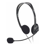 Fone De Ouvido Multilaser Headset Stereo Preto P2 - Ph002