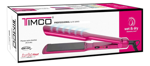 Plancha Para Cabello Humedo Timco Wet & Dry  Pwd 2 