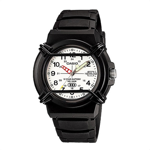 Reloj Casio Hda-600b Analogico Sumergible Fecha Pila 10 Años