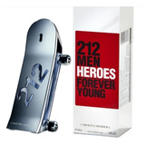 Perfume 212 Men Heroes Forever Young C. Herrera X 90 Ml Orig
